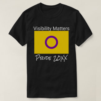T-shirt La visibilité est importante | Accepter | Intersex