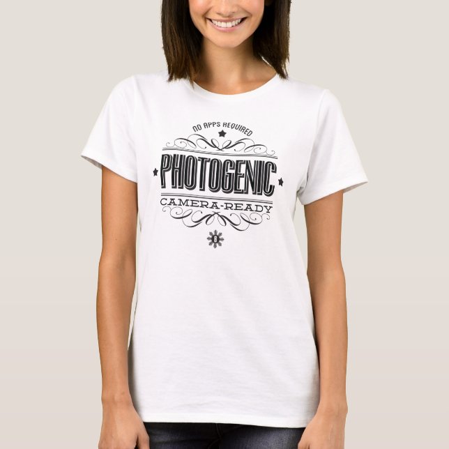 T-shirt La vitesse des femmes audacieuses PHOTOGÈNES (Devant)
