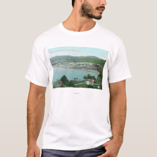 T-shirt La vue aérienne du soufre encaisse le mien de