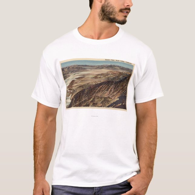 T-shirt La vue de Dante de la vallée (Devant)