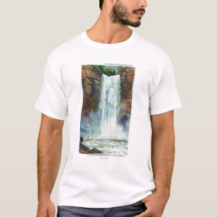 T-shirt La vue de Taughannock tombe du fond