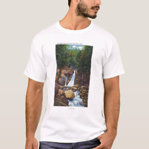 T-shirt La vue du Coup-Bish tombe près de grand Barringto