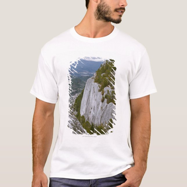 T-shirt La vue "en chef" d'Arial dans Squamish (Devant)