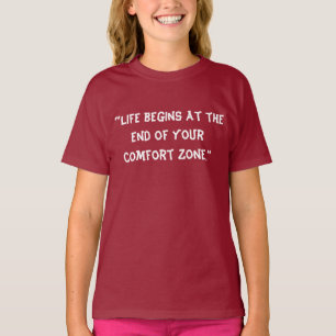 T-shirt la zone de confort