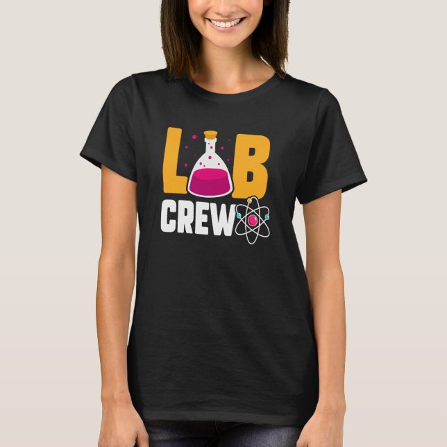 T-shirt Lab Crew Future Scientist Science Chemistry (Devant)