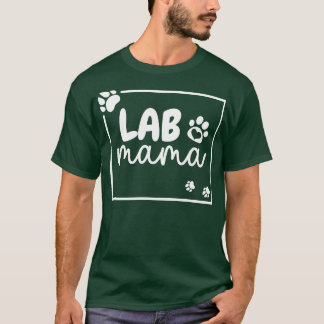 T-shirt Lab Mama Paw 5