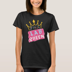 T-shirt Lab Queen - Laboratoire féminin