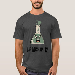 T-shirt Labo catastrophe #42 Citation drôle de scientifi