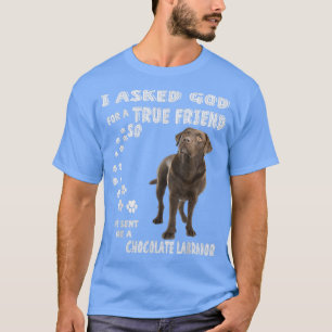 T-shirt Laboratoire Chocolat Dit Maman Papa Print, Labrado