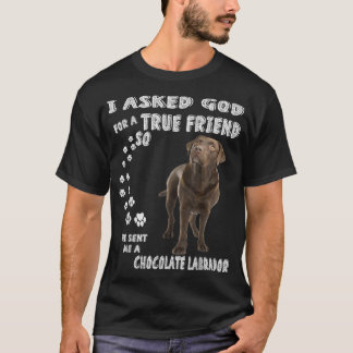 T-shirt Laboratoire Chocolat Dit Maman Papa Print, Labrado