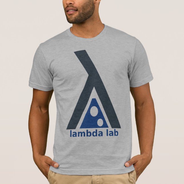 T-shirt laboratoire de lambda (Devant)