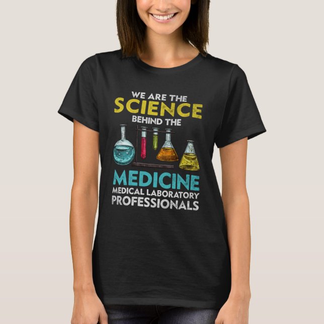 T-shirt Laboratoire de sciences Médicales (Devant)