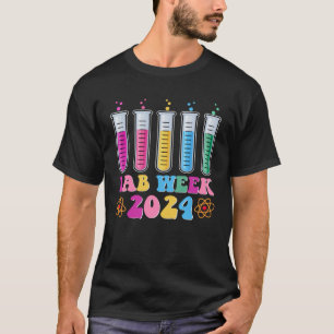 T-shirt Laboratoire de technicien Médicale Semaine de labo
