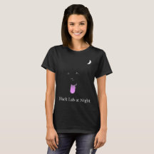 Laboratoire noir la nuit
