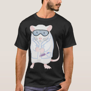 T-shirt Laboratoire Rat Inspiré Rat Laboratoire Rat Connex