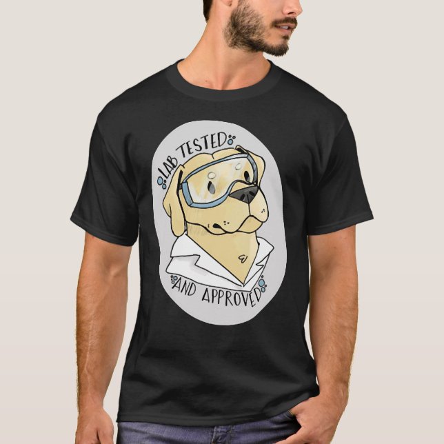 T-shirt Laboratoire Testé Et Approuvé Actif (Devant)