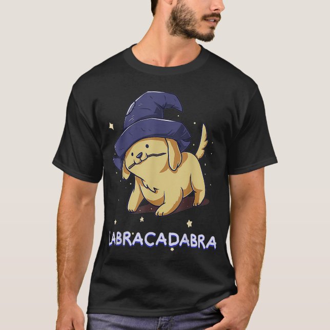 T-shirt Labracadabra Labrador Retriever Chien Propriétaire (Devant)