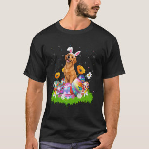 T-shirt Labradoodle Chien Pâques Œuf Chasse Lapin Oreille