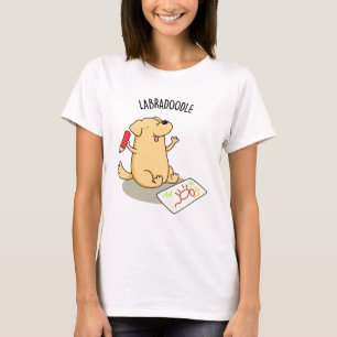 T-shirt Labradoodle Funny Labrador Chien Pun
