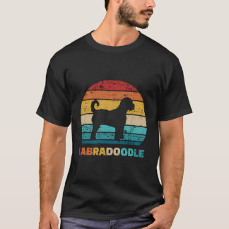T-shirt Labradoodle Vintage Retro