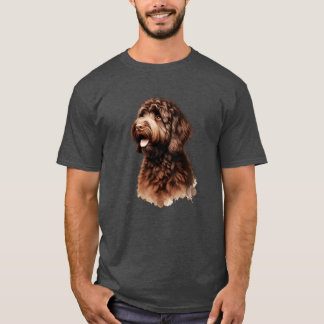 T-shirt Labrador Australien Chocolat drôle