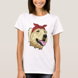 T-shirt Labrador avec Bandana
