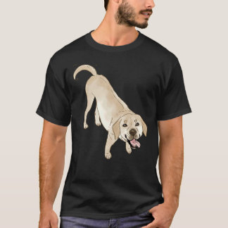 T-shirt Labrador jaune 58