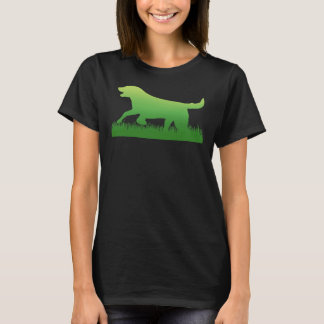 T-shirt Labrador Retriers Black Lab Print