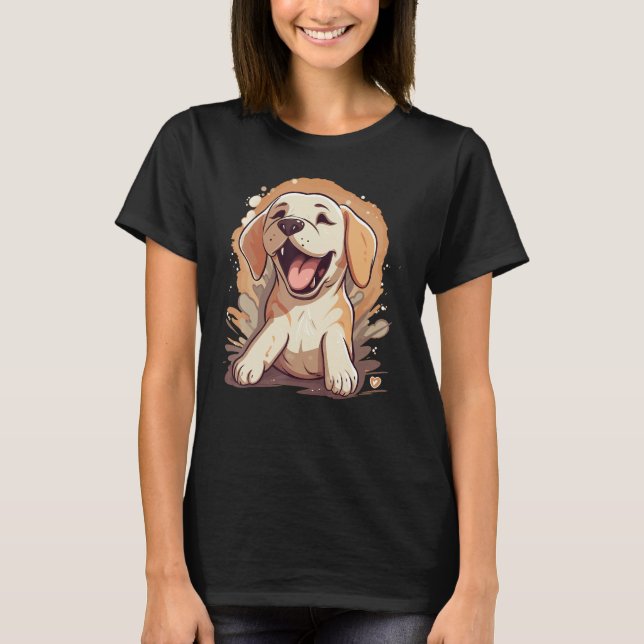 T-shirt Labrador Retriever 3 (Devant)
