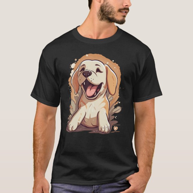 T-shirt Labrador Retriever 3 (Devant)