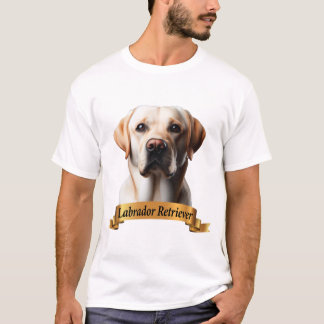 T-shirt Labrador Retriever amour amical mignon chien doux