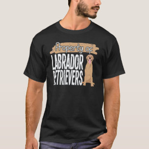 T-shirt Labrador Retriever Amour Golden Dog Retriever Labr