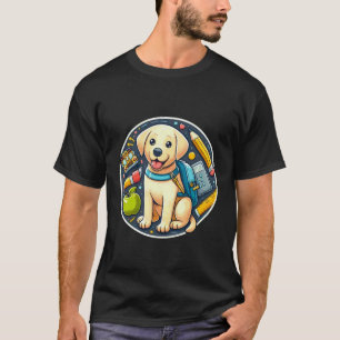 T-shirt Labrador Retriever Chien Garçons Retour À L'école