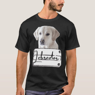 T-shirt Labrador Retriever Chien race