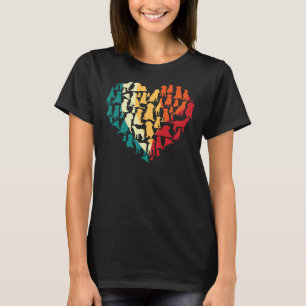 T-shirt Labrador Retriever Chiens de coeur Vintages Enthou