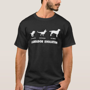 T-shirt Labrador Retriever Evolution Cool Labrador Proprié