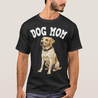 T-shirt Labrador Retriever jaune Chien