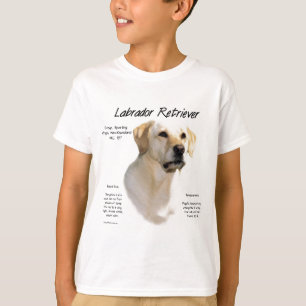 T-shirt Labrador Retriever (jaune) Conception historique