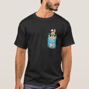 T-shirt Labrador Retriever Lapin Dans Les Pâques De Jour D