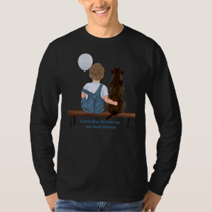 T-shirt Labrador Retriever Mon meilleur ami