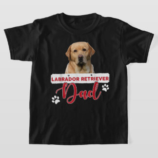 T-shirt LABRADOR RETRIEVER Papa Labrador Retriever Chien L