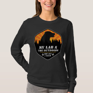 T-shirt Labrador Retriever Randonnée for Lab