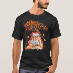 T-shirt Labrador Retriever Scarf Truck Citrouille Maple Le