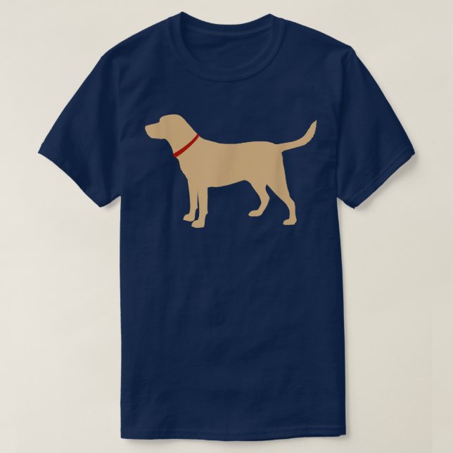 T-shirt Labrador Retriever, Yellow Lab  (Design devant)