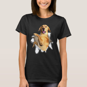 T-shirt Labrador Tissu Déchiré Lab Retriever Chien
