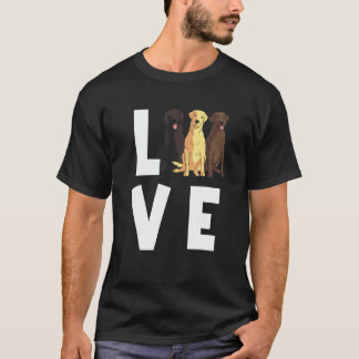 T-shirt Labradors pour hommes femmes Labradors Retriever C