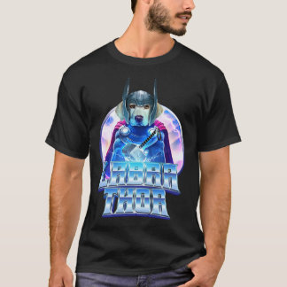 T-shirt Labrathor   & Labrador Retriever Jaune Mignon  1