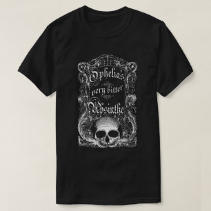 T-shirt L'absinthe très amère d'Ophélie