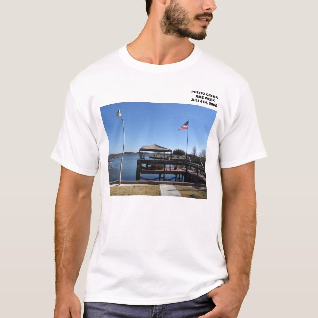 T-shirt lac 322, SEMAINE de VÉLO   de CRIQUE de POMME DE (Devant)