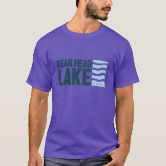 T-shirt Lac Bear Head Minnesota